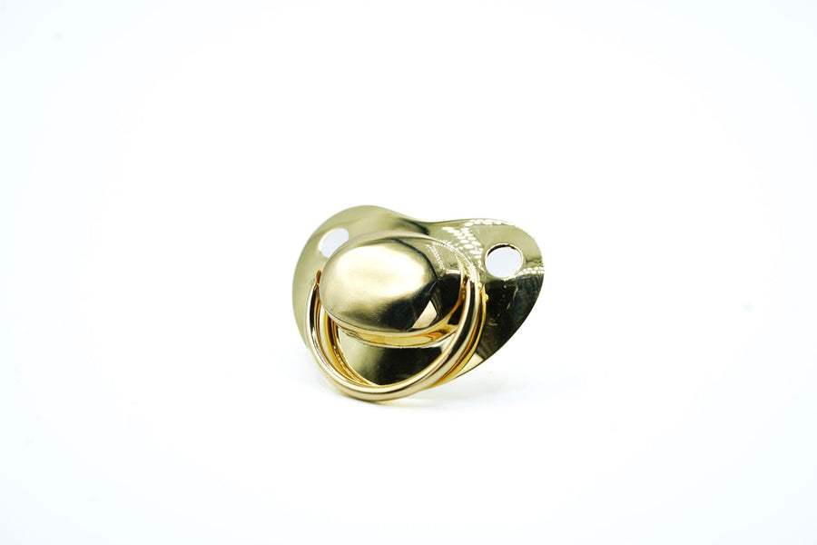 Limited 14K Solid Gold Baby Pacifier – Bijoux Luxo