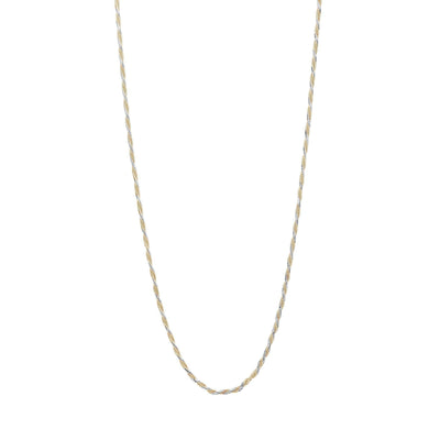10KT Gold 2-Tone Rope Chain