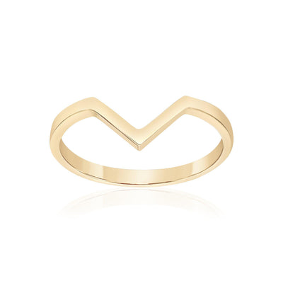 10KT Gold Aigrette Ring