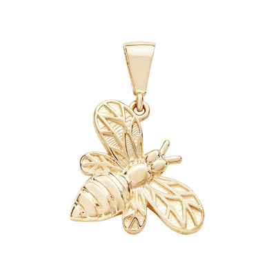10KT Gold Bee Pendant