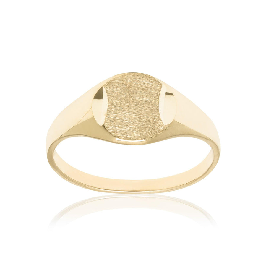 10KT Gold Boy Ring 006 Ring Bijoux Signé Luxo Yellow 