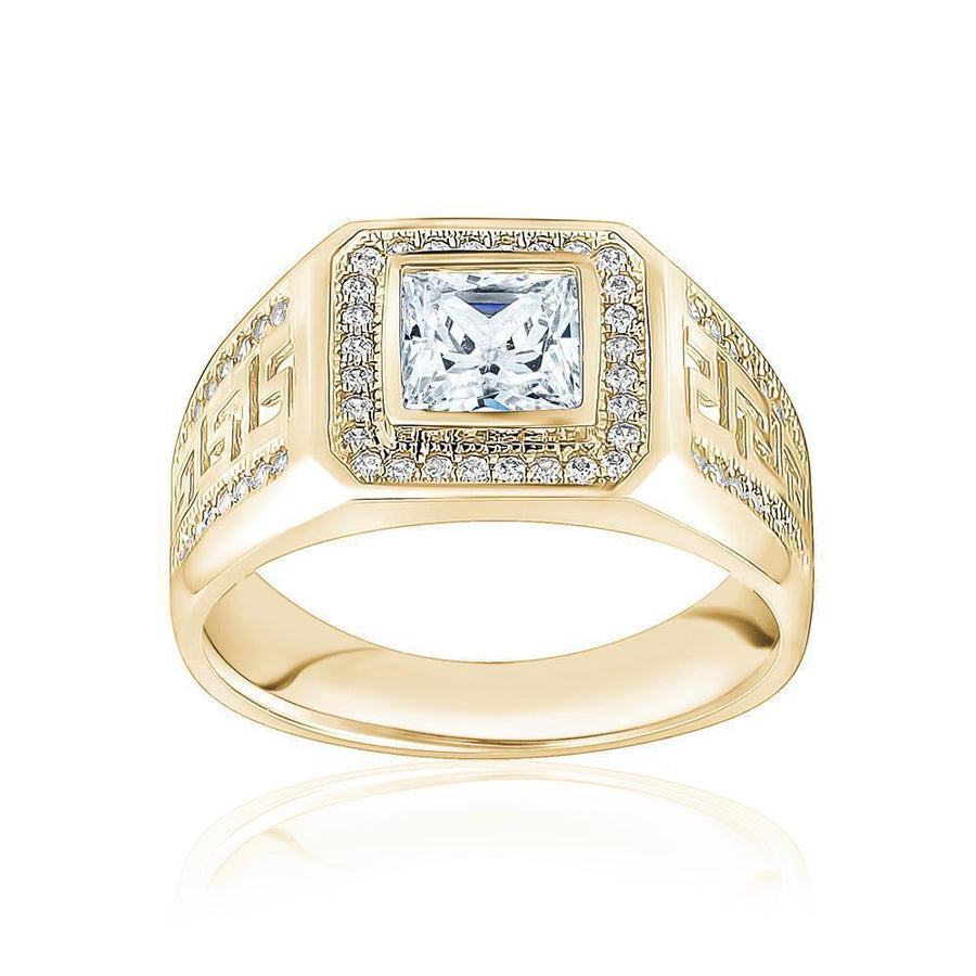 Vintage Toi et Moi White Gold Ring– Gloria's Jewelers