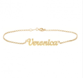 10KT Gold Personalized Name Bracelet