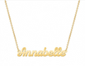 10KT Gold Personalized Name Necklace