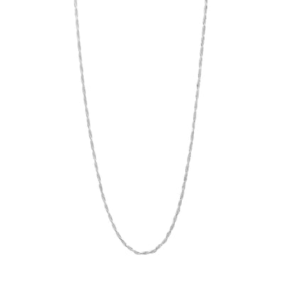 10KT White Gold Rope Chain