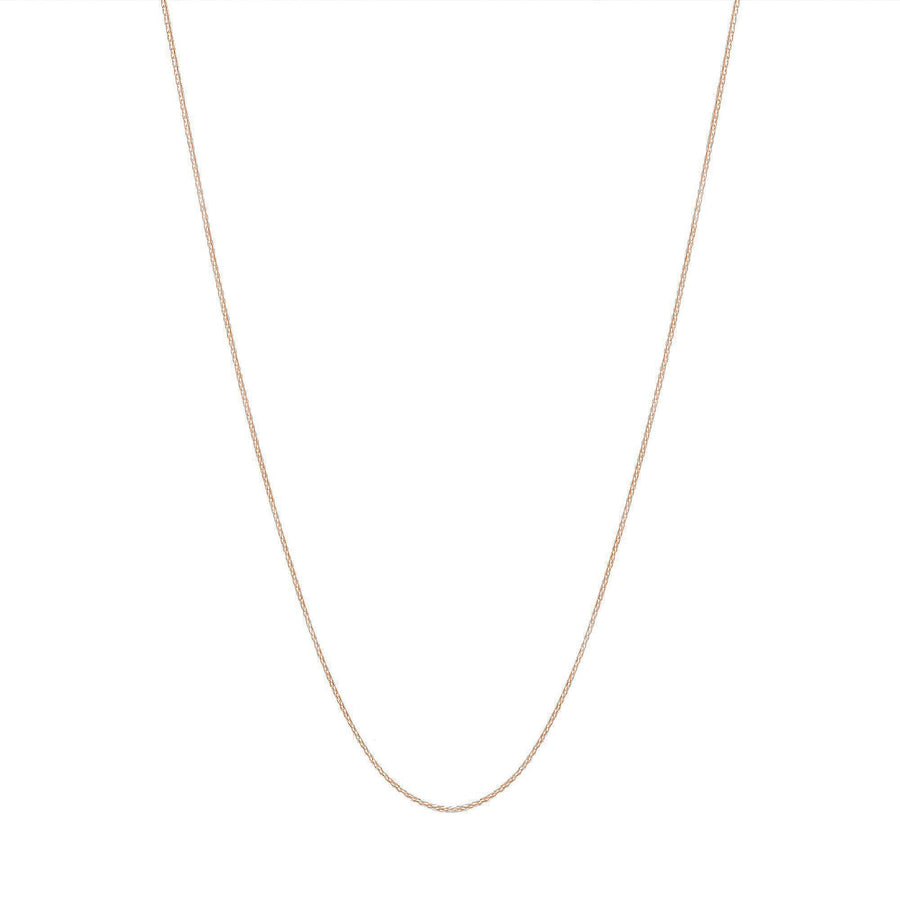 10KT Gold Wheat Adjustable Chain 009 Bijoux Signé Luxo Rose Gold 
